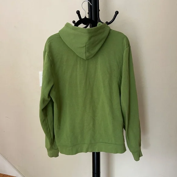Playful Cartoon Style Zip-up Green Hoodie - Picture 5 of 10
